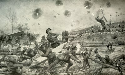 爆撃党主導の攻撃、1919年。 作： Unbekannt