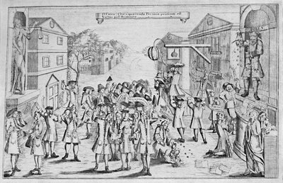 贈収賄により勝利した選挙、1727年、1904年 作： Unbekannt