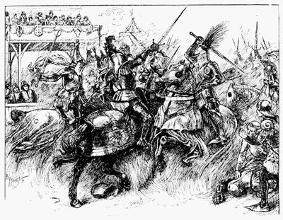 イギリスのトーナメント、1909 作： Unbekannt