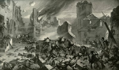 ミューズの戦いにおける事件、1919年。 作： Unbekannt