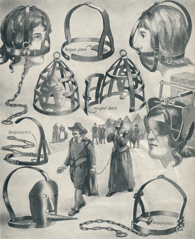 叱られた舌のための鉄の添え金、c1934 作： Unbekannt