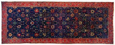 1910年の16世紀のイスファハン絨毯 作： Unbekannt