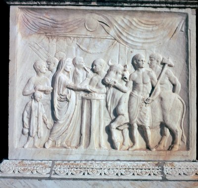 ローマ帝国の崇拝に捧げられた祭壇、1 世紀 作： Unbekannt