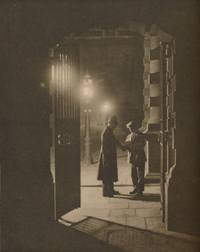 ヤードでの短時間の事件、c1935。 作： Unbekannt
