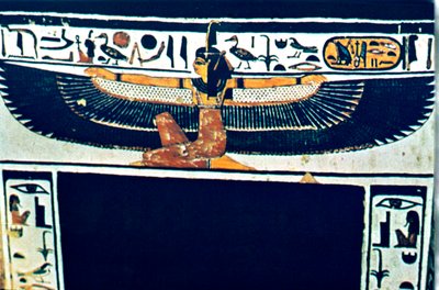 古代エジプトの象形文字、テーベ、エジプト 作： Unbekannt