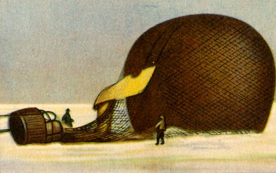 墜落後のアンドレス北極圏風船、1897年、1932年。 作： Unbekannt