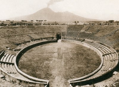 アンフィテアトロ、ポンペイ、イタリア、c1900年代 作： Unbekannt