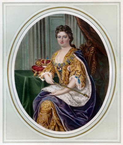 アン、イギリスの女王、1702-1714 1906 作： Unbekannt