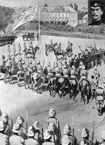 オレンジ自由国家の併合、第2ボーア戦争、1900年5月28日。 作： Unbekannt