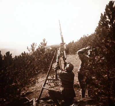 対空機関銃、フランス、アラス、c1914-c1918 作： Unbekannt