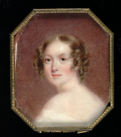 アントワネット・ベイツ 1837年。 作： Unbekannt