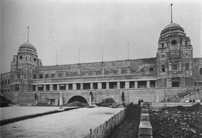 ウェンブリースタジアムへのアプローチ、大英帝国展、ロンドン、1924 作： Unbekannt