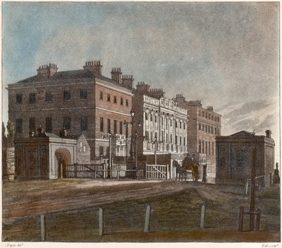 Apsley House、ハイドパークコーナー、ロンドン、1810 作： Unbekannt