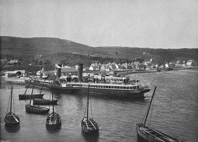 Ardrishaig-Ardrishaig Quayでの汽船Columba、1895 作： Unbekannt