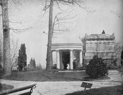 アーリントン国立墓地、ワシントンDC、c1897。 作： Unbekannt