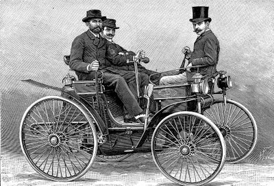 アルマンプゴット最初の自動車、1890 作： Unbekannt