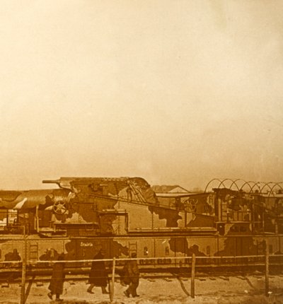 装甲列車、c1914-c1918 作： Unbekannt
