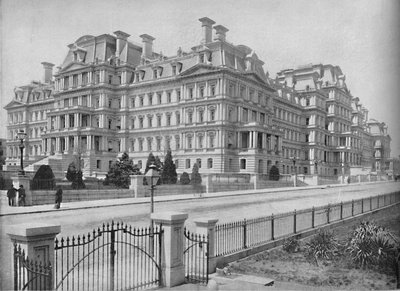 陸軍と海軍の建物、ワシントンDC、c1897。 作： Unbekannt