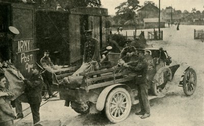 陸軍郵便局、第一次世界大戦、c1915、c1920。 作： Unbekannt