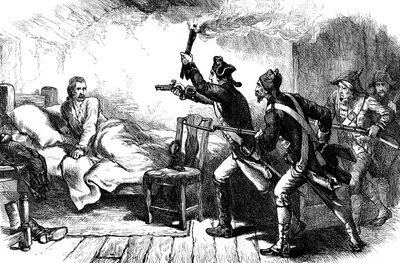 リチャードプレスコット将軍の逮捕、1777年c1880 作： Unbekannt
