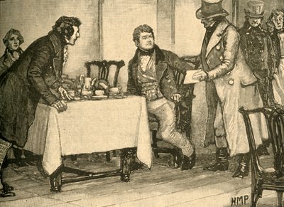 アイルランドの政治家および国会議員ダニエル・オコネルの逮捕、1830年c1890。 作： Unbekannt