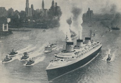 ノルマンディーのニューヨークに到着、1936 作： Unbekannt