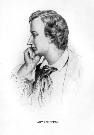 アリ・シェファー、フランスの画家、1912 作： Unbekannt