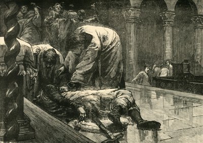 レオ5世の暗殺、西暦820年、1890年。 作： Unbekannt