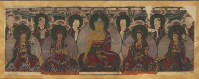 仏教の神々の集会、1846年。 作： Unbekannt