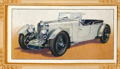 アストンマーティン4人乗りツアラー、c1936 作： Unbekannt