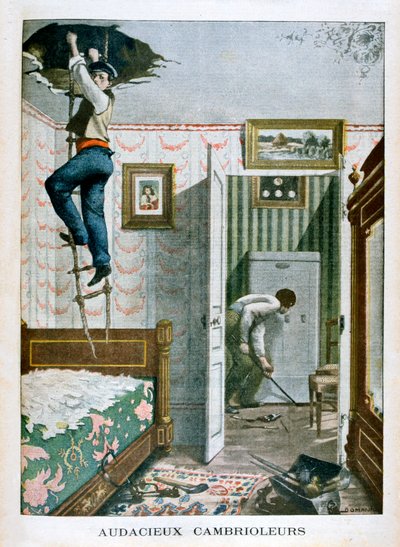 大胆な強盗、1901 作： Unbekannt