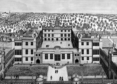 オードリーエンドハウス、サフランウォルデン、エセックス、1688年、1893年 作： Unbekannt