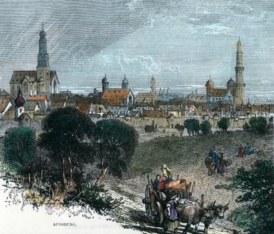 アウグスブルク、ドイツ、c1880 作： Unbekannt