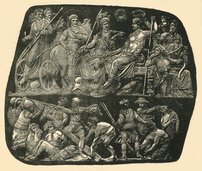 アウグストゥスとリヴィア、1890。 作： Unbekannt