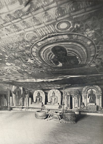 ダンブッラの岩の寺院、1926年 作： Unbekannt