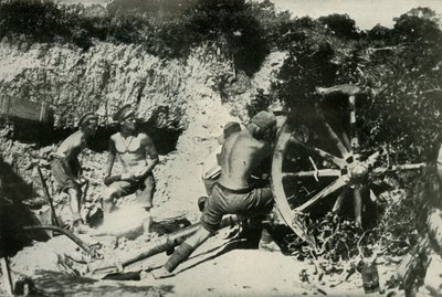 ガリポリ半島のオーストラリアの砲手、1919年。 作： Unbekannt