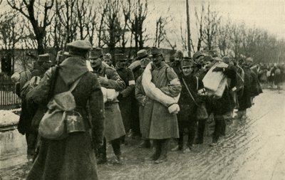 オーストリアの囚人、プシェミシル、1915年3月、c1920。 作： Unbekannt