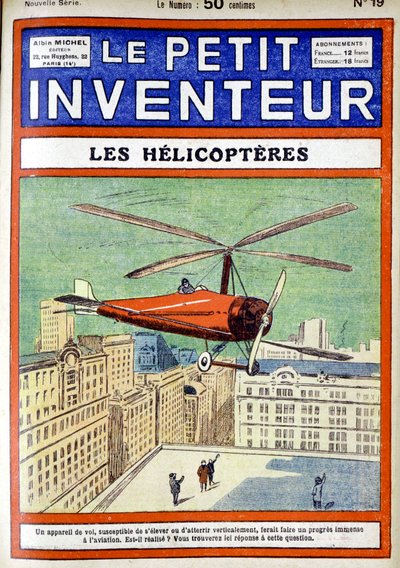 スペインのエンジニア、ファンデラシエルバが設計したAutogiro、1928 作： Unbekannt