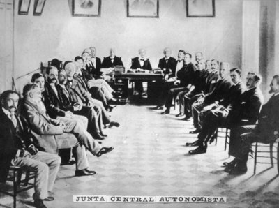 オートノミストパーティー、c1920s 作： Unbekannt