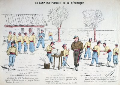 1871年、キャンプデプピレドラレピュブリックで。 作： Unbekannt