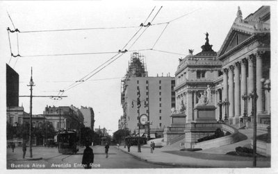 Entre Rios Avenue、ブエノスアイレス、アルゼンチン、c1900年代 作： Unbekannt