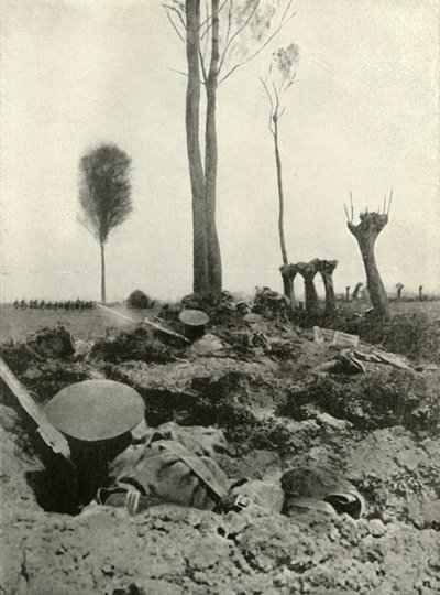 1919年の攻撃を待っています。 作： Unbekannt
