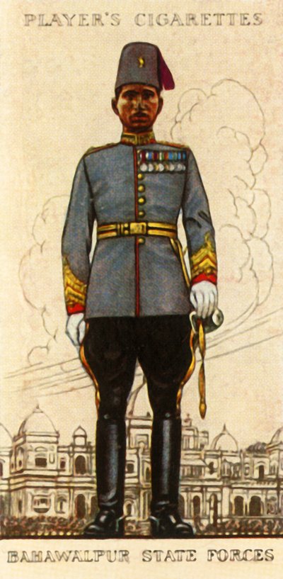 バハワルプル州軍、1936年。 作： Unbekannt