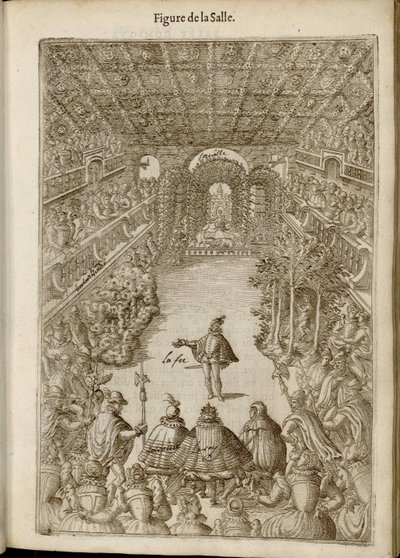 Balthasar de Beaujoyeulxによる女王のコミックバレエ、1582年。 作： Unbekannt