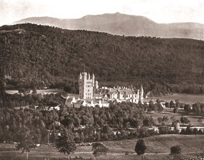 バルモラル城、スコットランド、アバディーンシャイア、1894年。 作： Unbekannt