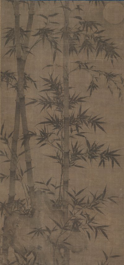四季の竹：春、1279年から1368年。 作： Unbekannt