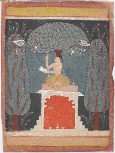 ラガマラ シリーズのベンガル ラジーニ、Ka. 1650年。 作： Unbekannt