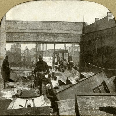 守られている銀行金庫、1906。 作： Unbekannt