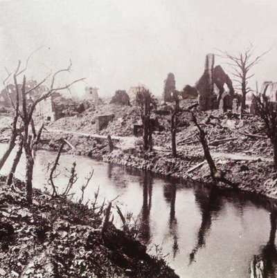 イゼルの銀行、ベルギー、c1914-c1918 作： Unbekannt