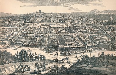 ロバンゴ旧王国の首都バンザロヴァングリ、c1670、1903 作： Unbekannt